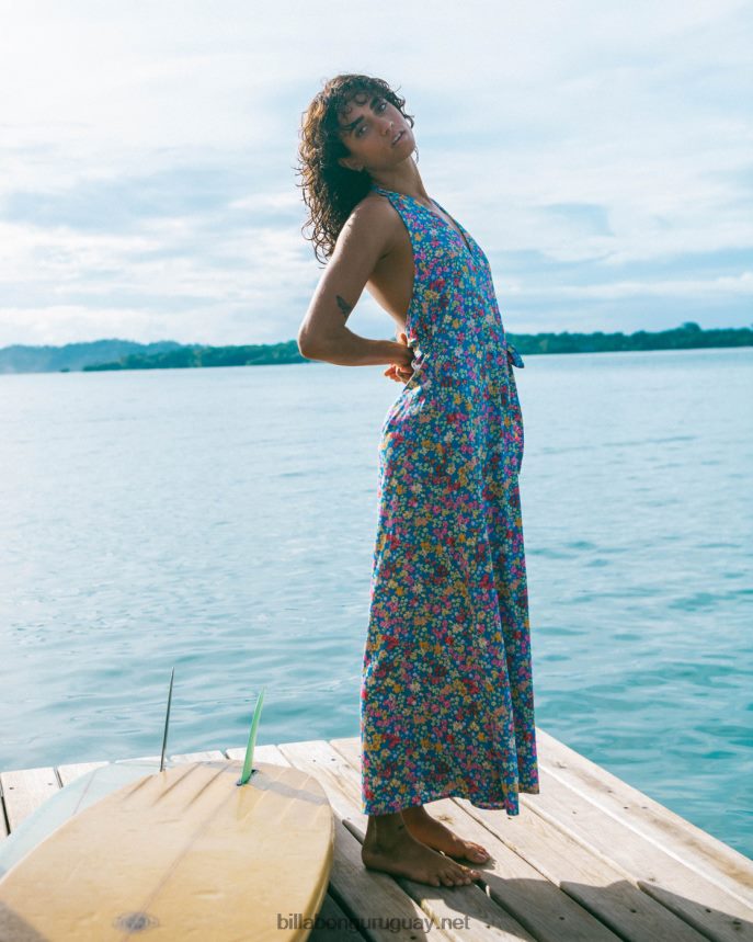 vamos a colgar el vestido midi mujer playa DR68441844 Billabong