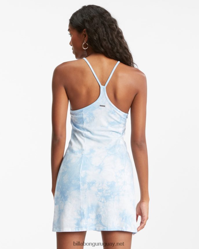vestido ajustado mini go easy mujer cielo matutino DR68442291 Billabong