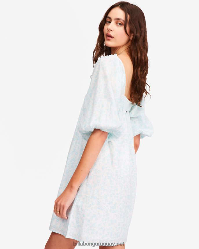 vestido babydoll con motivos florales mujer gota de lluvia DR68442313 Billabong