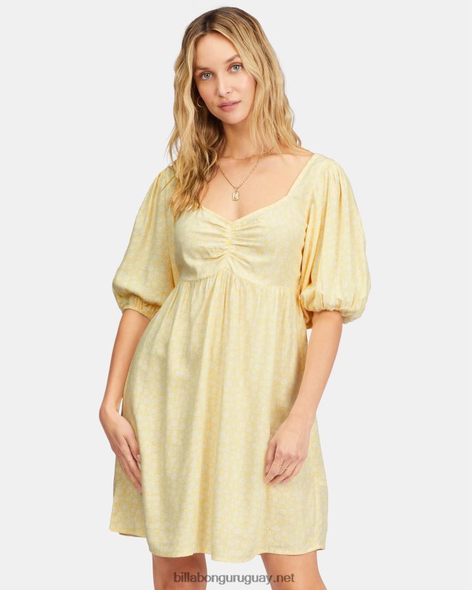 vestido babydoll junto al mar mujer cristal de sal DR68442326 Billabong