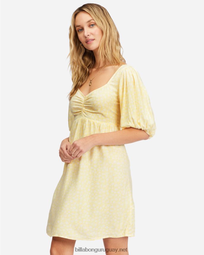 vestido babydoll junto al mar mujer cristal de sal DR68442326 Billabong