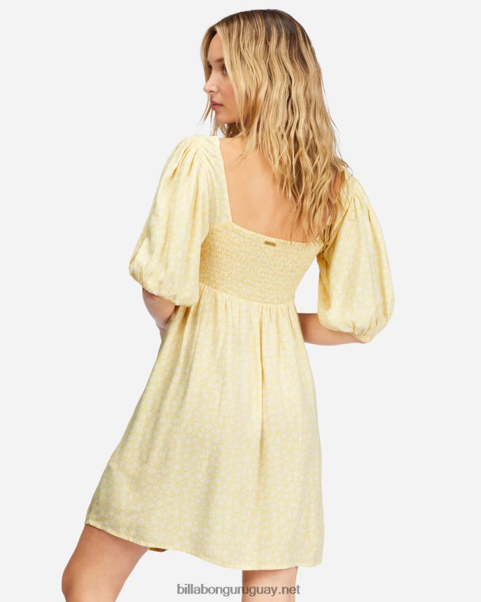 vestido babydoll junto al mar mujer cristal de sal DR68442326 Billabong