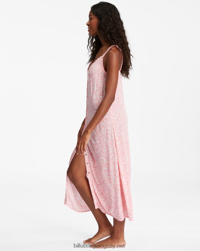 vestido con bordes dulces mujer puesta de sol rosa DR68442371 Billabong