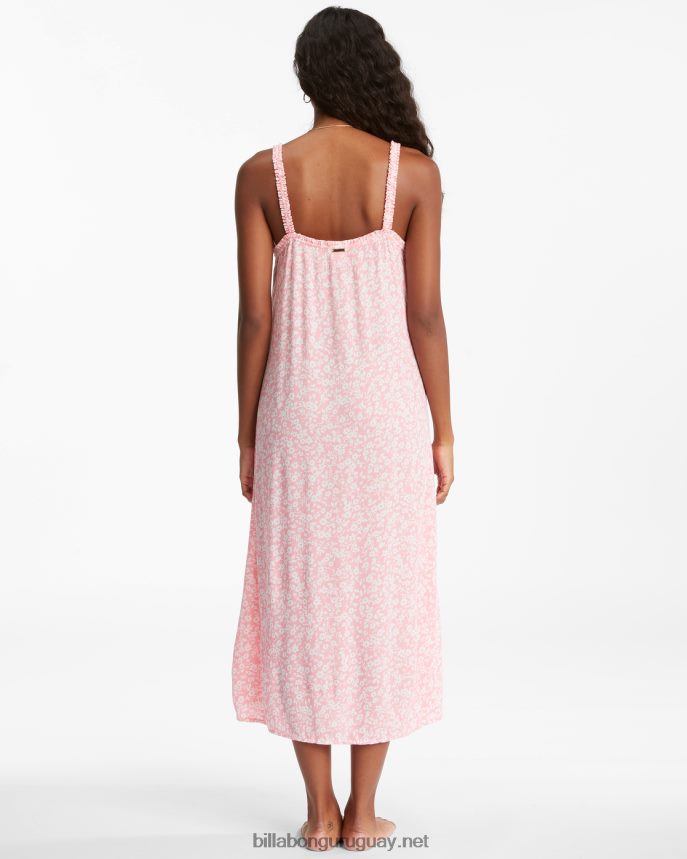 vestido con bordes dulces mujer puesta de sol rosa DR68442371 Billabong