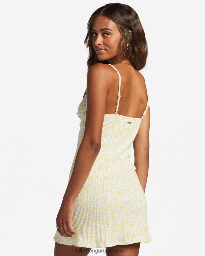 vestido de canalé soleado jardín mujer rayo de sol DR68442830 Billabong