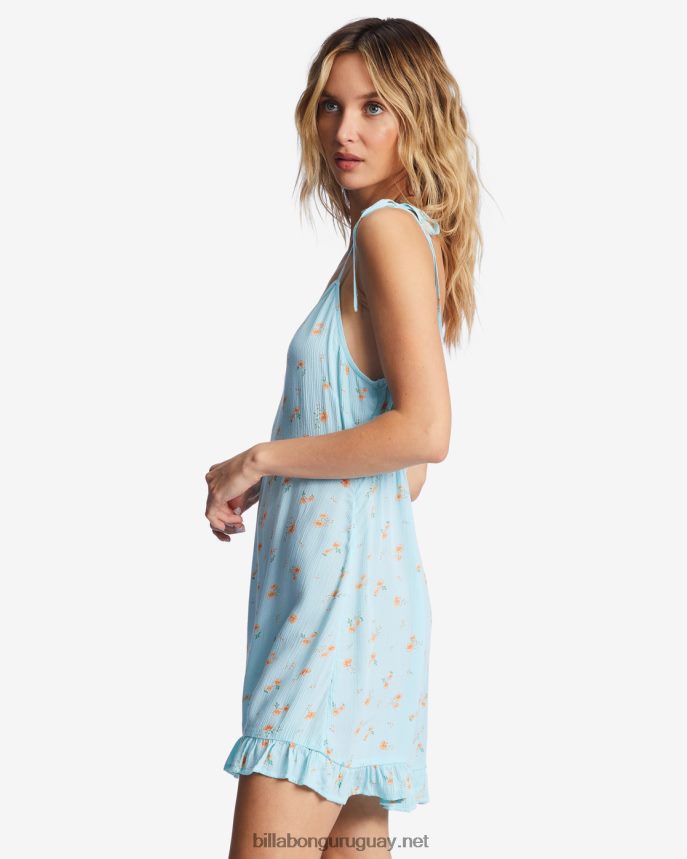 vestido de tiras rompecorazones mujer agua pura DR68442112 Billabong