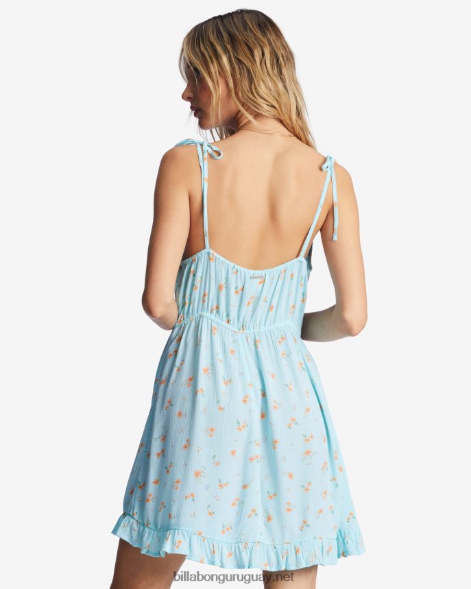vestido de tiras rompecorazones mujer agua pura DR68442112 Billabong