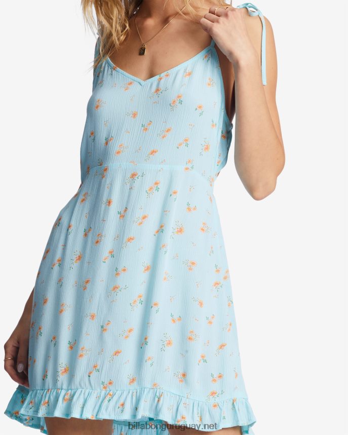 vestido de tiras rompecorazones mujer agua pura DR68442112 Billabong