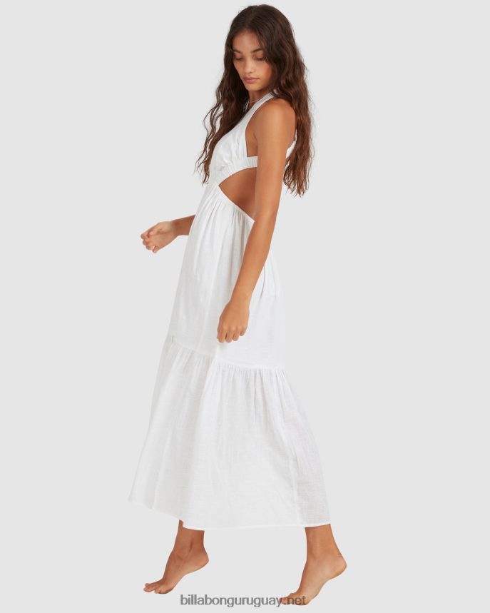 vestido largo de la cosa de la orilla mujer blanco DR68441740 Billabong
