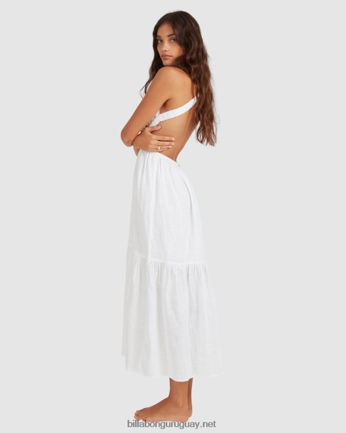 vestido largo de la cosa de la orilla mujer blanco DR68441740 Billabong