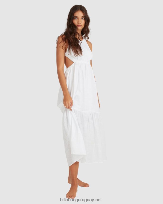 vestido largo de la cosa de la orilla mujer blanco DR68441740 Billabong