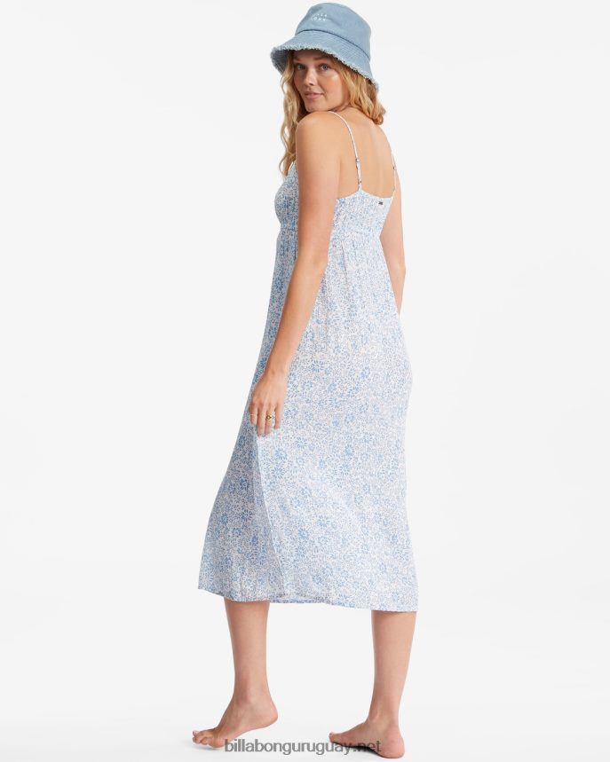 vestido lencero midi de ensueño de verano mujer cristal de sal DR68442281 Billabong