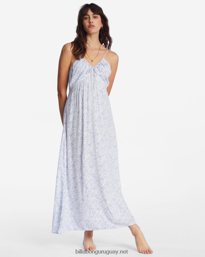 vestido lencero midi evasé mujer buenas mareas DR68442193 Billabong