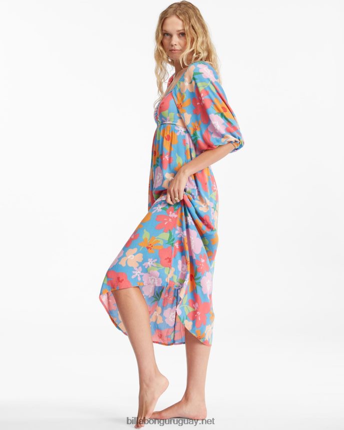 vestido midi barrido mujer multi DR68442337 Billabong