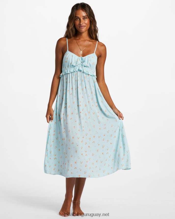vestido midi con corazón rebelde mujer agua pura DR68442172 Billabong