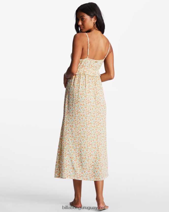 vestido midi con corazón rebelde mujer cristal de sal DR68441982 Billabong
