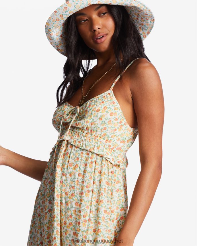 vestido midi con corazón rebelde mujer cristal de sal DR68441982 Billabong