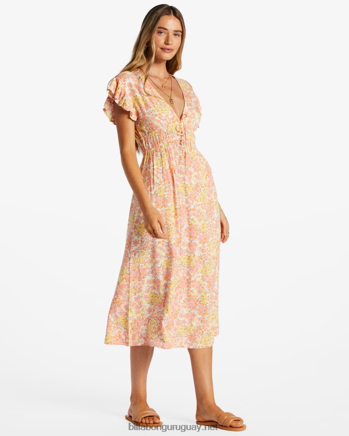 vestido midi con motivo de picnic mujer Paloma DR68442039 Billabong