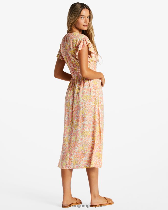 vestido midi con motivo de picnic mujer Paloma DR68442039 Billabong