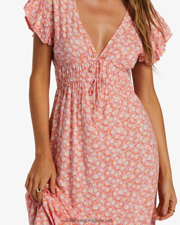 vestido midi con motivo de picnic mujer flamenco DR68442045 Billabong