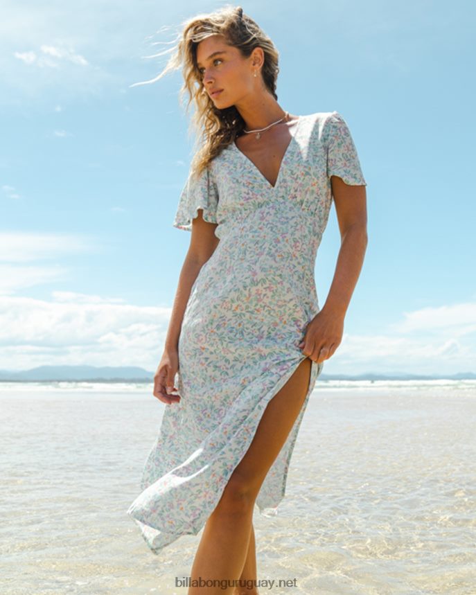 vestido midi jet set mujer cristal de sal DR68442098 Billabong