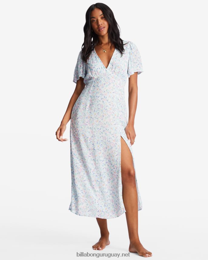 vestido midi jet set mujer cristal de sal DR68442098 Billabong