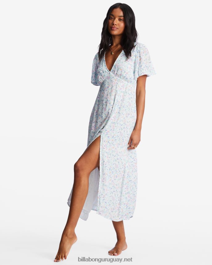 vestido midi jet set mujer cristal de sal DR68442098 Billabong