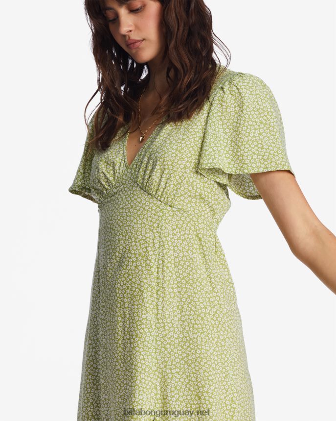 vestido midi jet set mujer prado de musgo DR68442106 Billabong