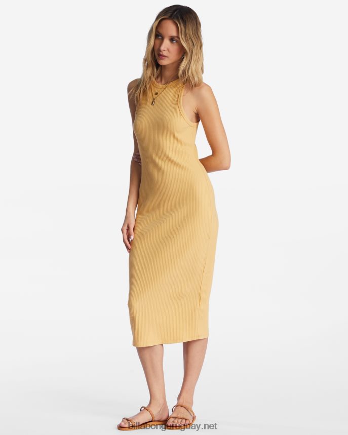 vestido midi sin mangas marimacho mujer Costa Dorada DR68442118 Billabong
