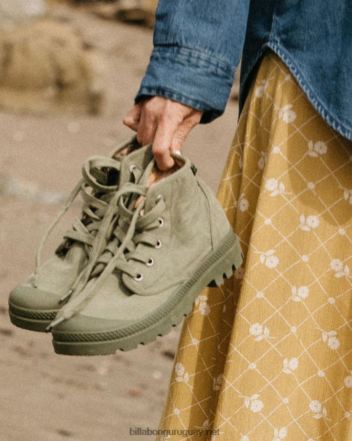 deambular por las botas de montaña mujer ejército DR68442502 Billabong