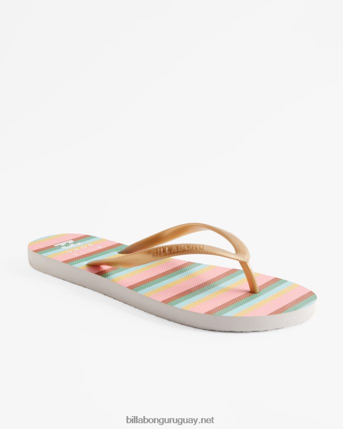 sandalias dama con chanclas de goma mujer enamoramiento de coral DR68442524 Billabong
