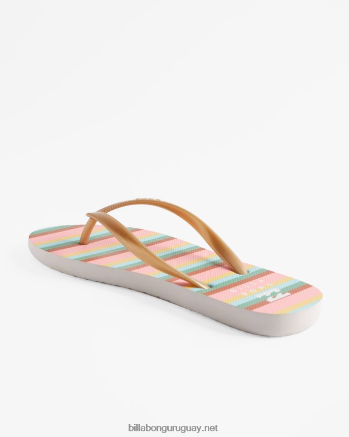 sandalias dama con chanclas de goma mujer enamoramiento de coral DR68442524 Billabong