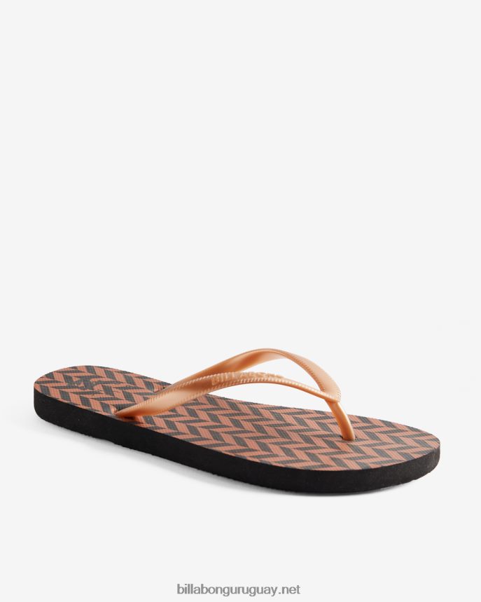 sandalias dama con chanclas de goma mujer ladrillo DR68442520 Billabong