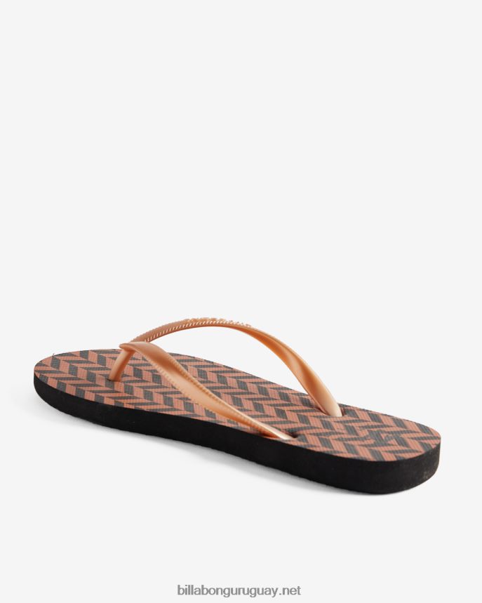 sandalias dama con chanclas de goma mujer ladrillo DR68442520 Billabong