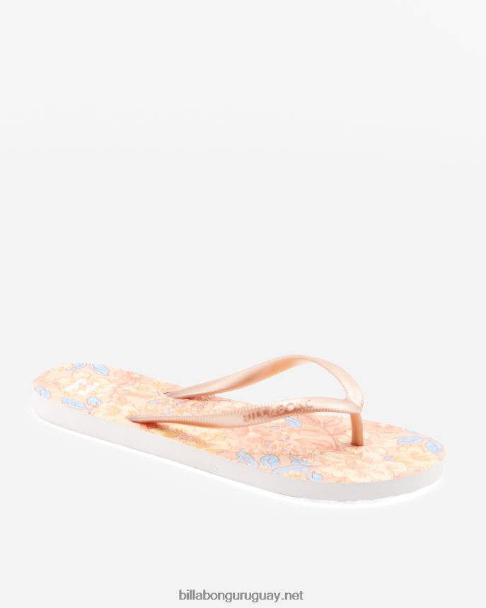 sandalias dama con chanclas de goma mujer melón claro DR68442523 Billabong