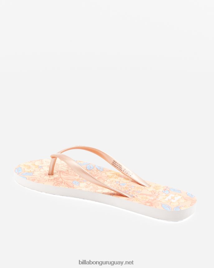 sandalias dama con chanclas de goma mujer melón claro DR68442523 Billabong