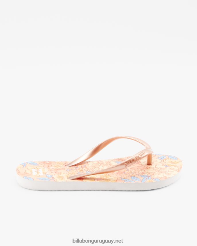 sandalias dama con chanclas de goma mujer melón claro DR68442523 Billabong