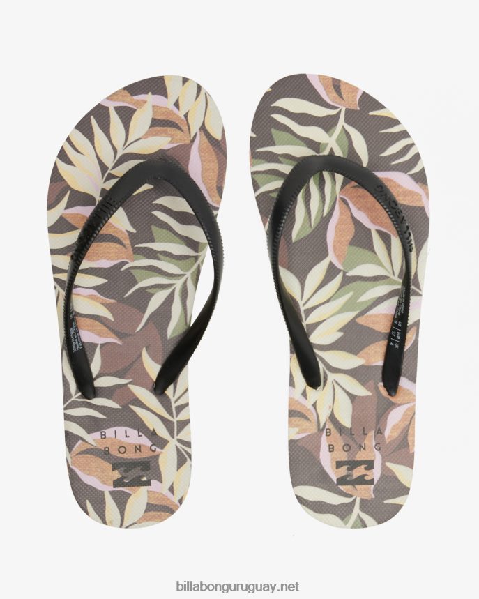 sandalias dama con chanclas de goma mujer negro multi DR68442513 Billabong