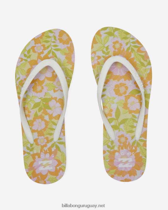 sandalias dama con chanclas de goma mujer piel de naranja DR68442525 Billabong