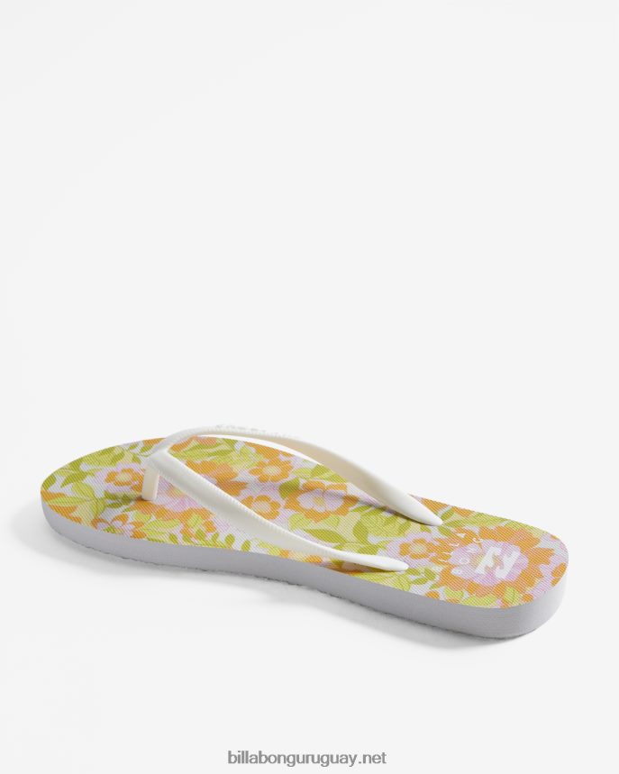 sandalias dama con chanclas de goma mujer piel de naranja DR68442525 Billabong