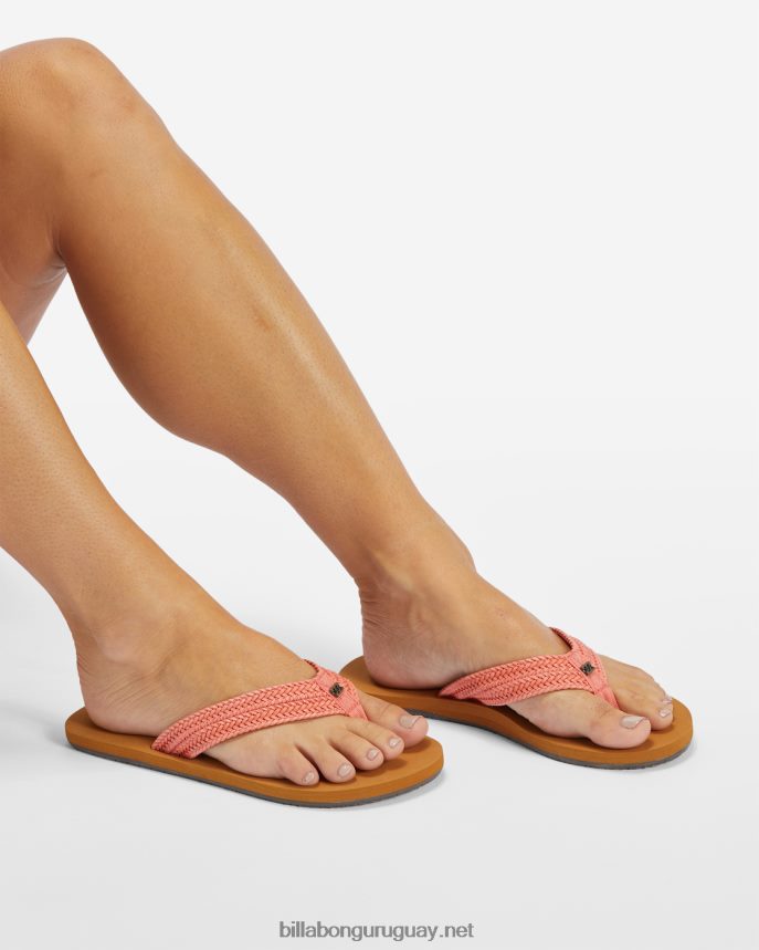 sandalias kai trenzadas mujer coral dulce DR68442537 Billabong