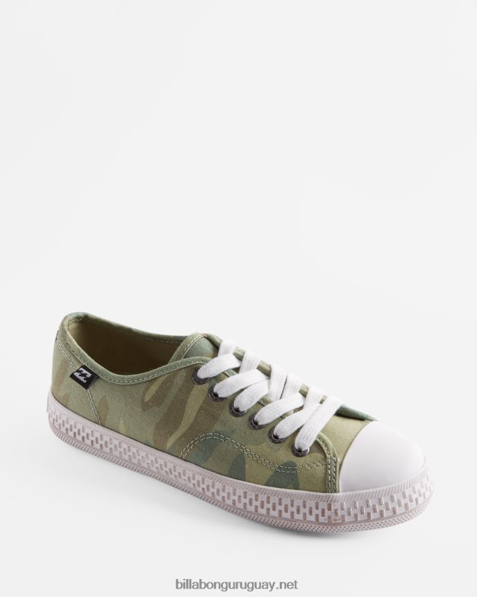 zapatos de lona independientes mujer camuflaje DR68442503 Billabong