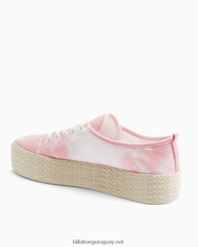 zapatos de plataforma de lona puebla mujer sorbete ligero DR68442545 Billabong