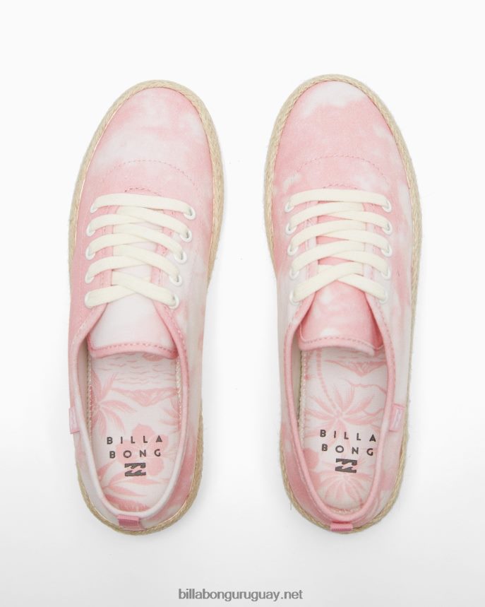 zapatos de plataforma de lona puebla mujer sorbete ligero DR68442545 Billabong