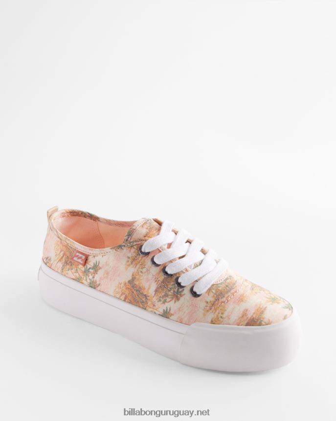 zapatos de plataforma de lona puebla mujer suero de la leche DR68442505 Billabong