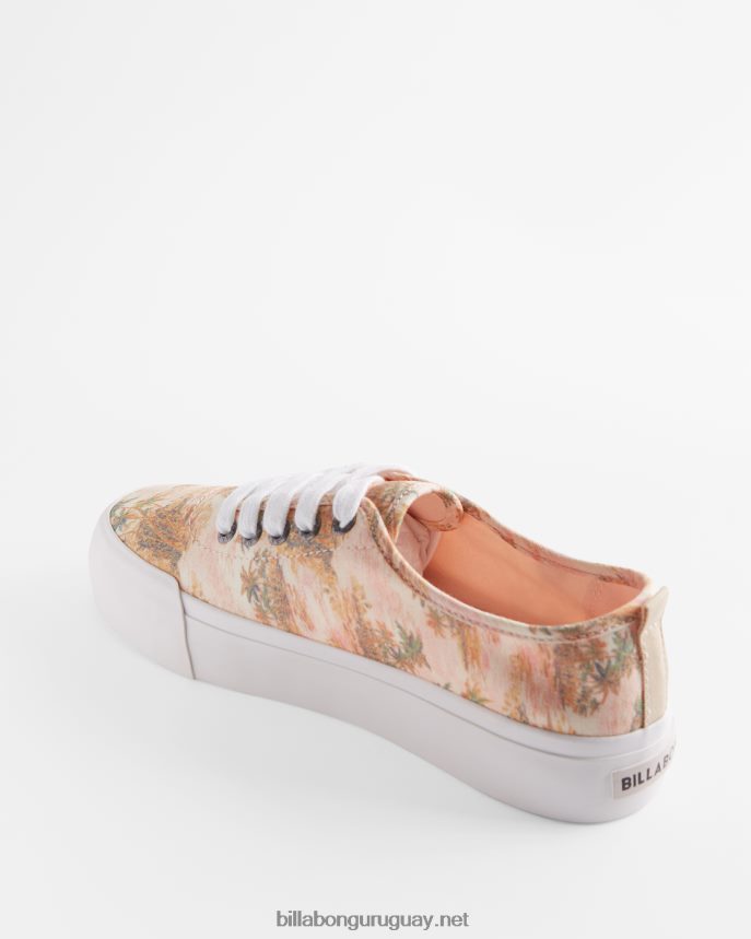 zapatos de plataforma de lona puebla mujer suero de la leche DR68442505 Billabong