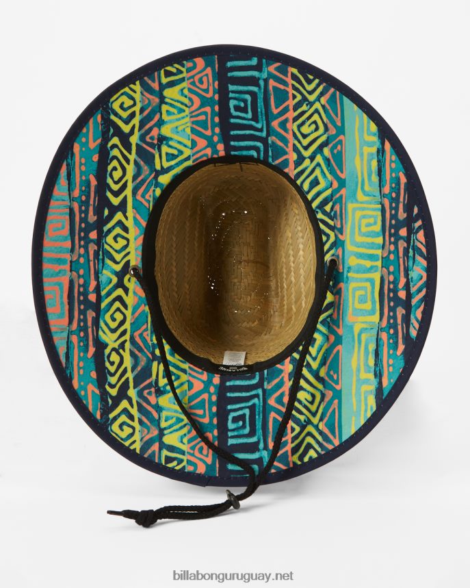 sombrero salvavidas de paja con estampado de mareas Niños agua DR6844977 Billabong