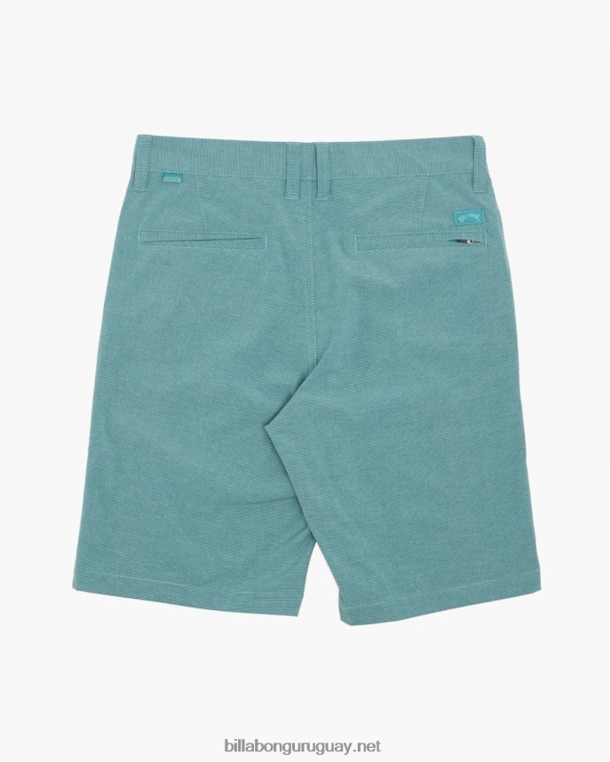 Pantalones cortos sumergibles 2-7 crossfire 14\'\' Niños verde azulado polvoriento DR6844970 Billabong