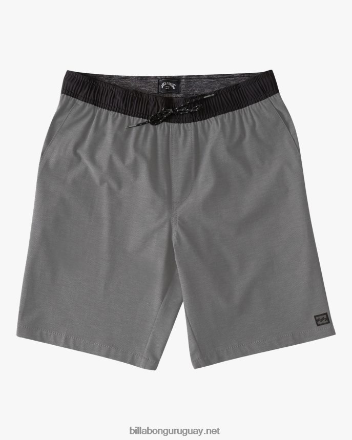 Shorts sumergibles 2-7 crossfire cintura elástica 13'' Niños gris DR6844938 Billabong