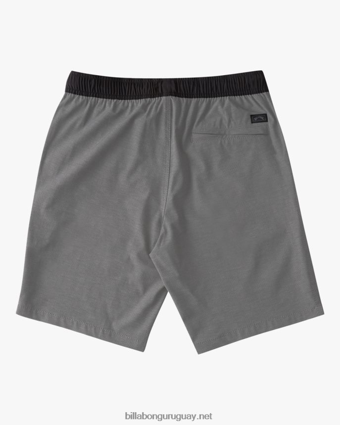 Shorts sumergibles 2-7 crossfire cintura elástica 13\'\' Niños gris DR6844938 Billabong
